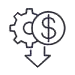 icon of cost reduction